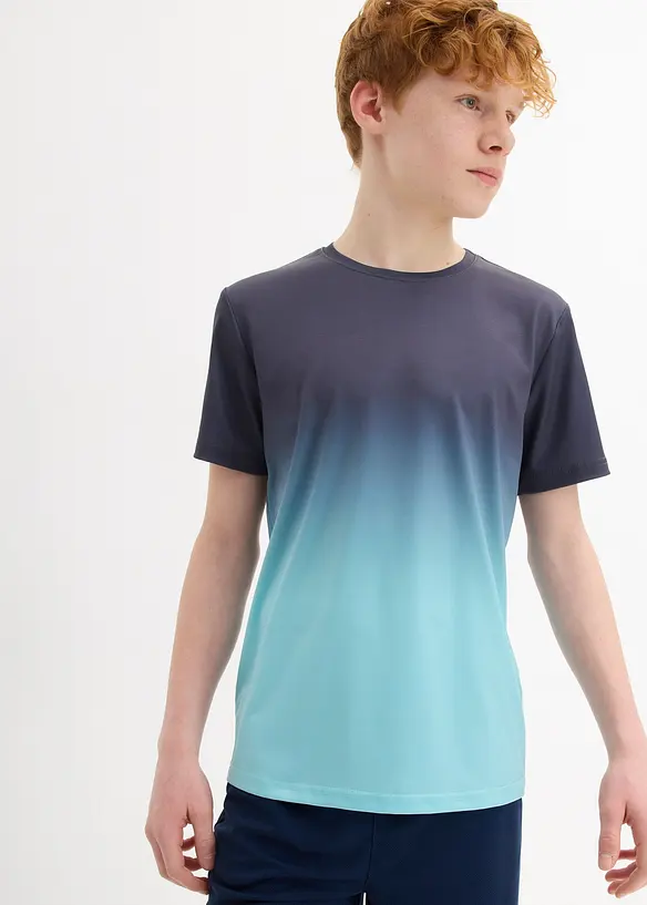 T-shirt de sport effet dégradé, bonprix