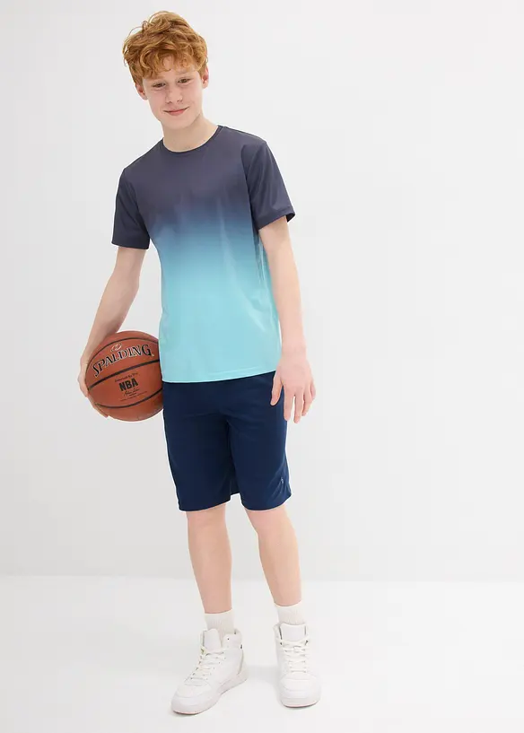 T-shirt de sport effet dégradé, bonprix