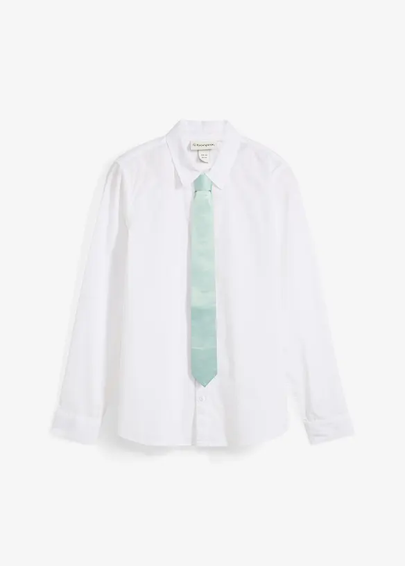 Chemise et cravate (ens. 2 pces), bonprix