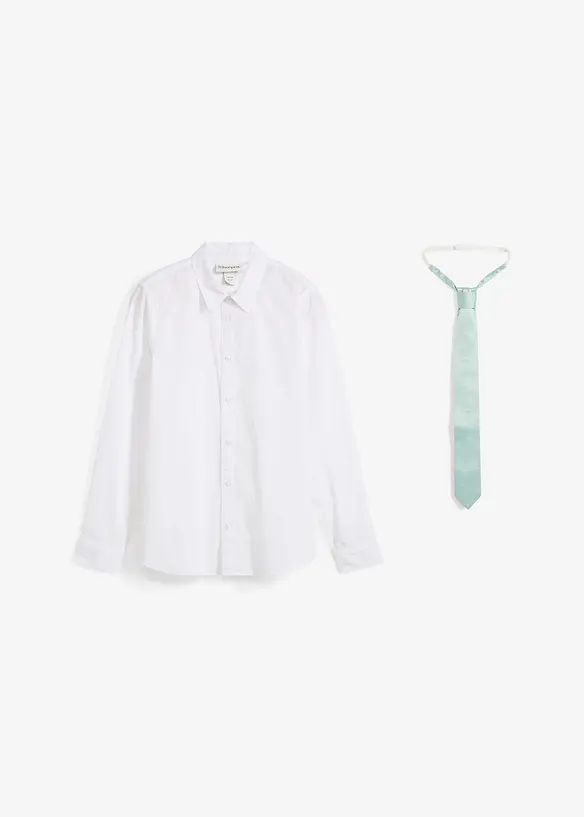 Chemise et cravate (ens. 2 pces), bonprix