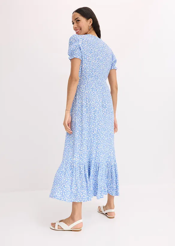 Robe longue imprimée, bonprix