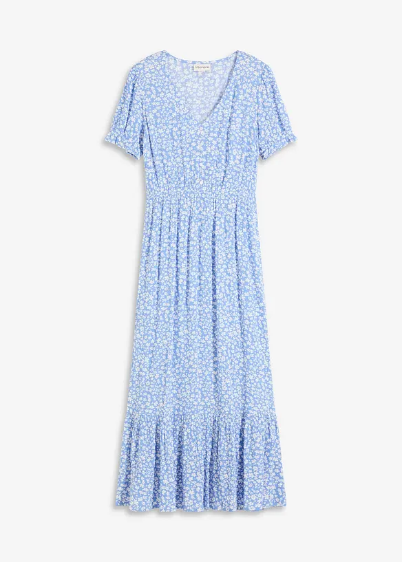 Robe longue imprimée, bonprix