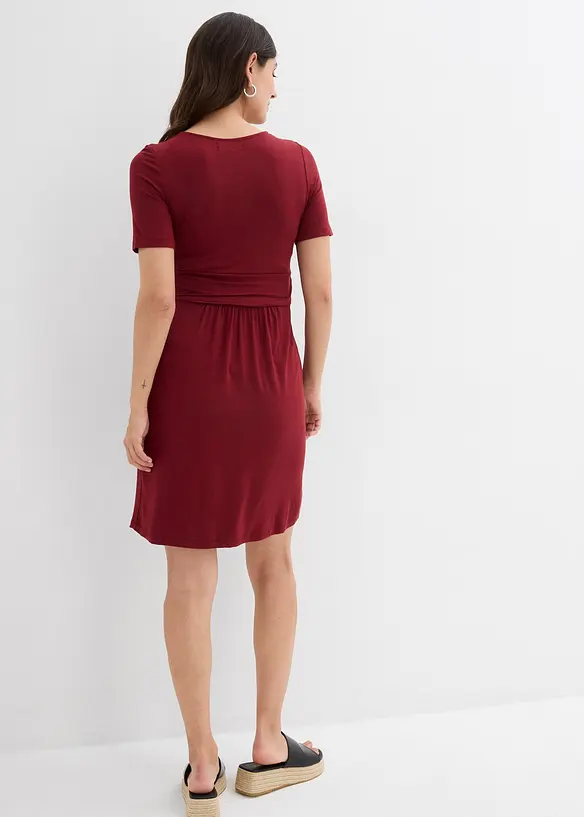 2-in-1 Umstandskleid mit diskreter Stillfunktion aus Viskose, bonprix