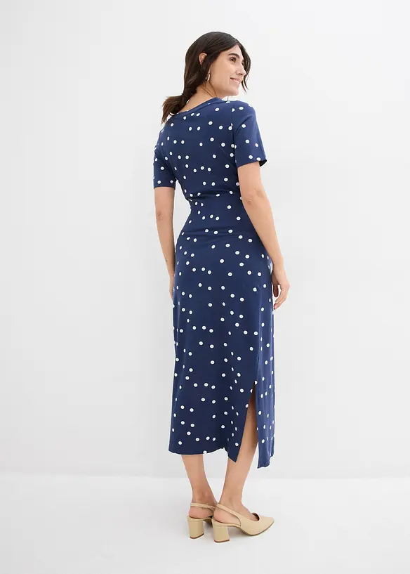 Robe midi de grossesse en jersey coton, bonprix