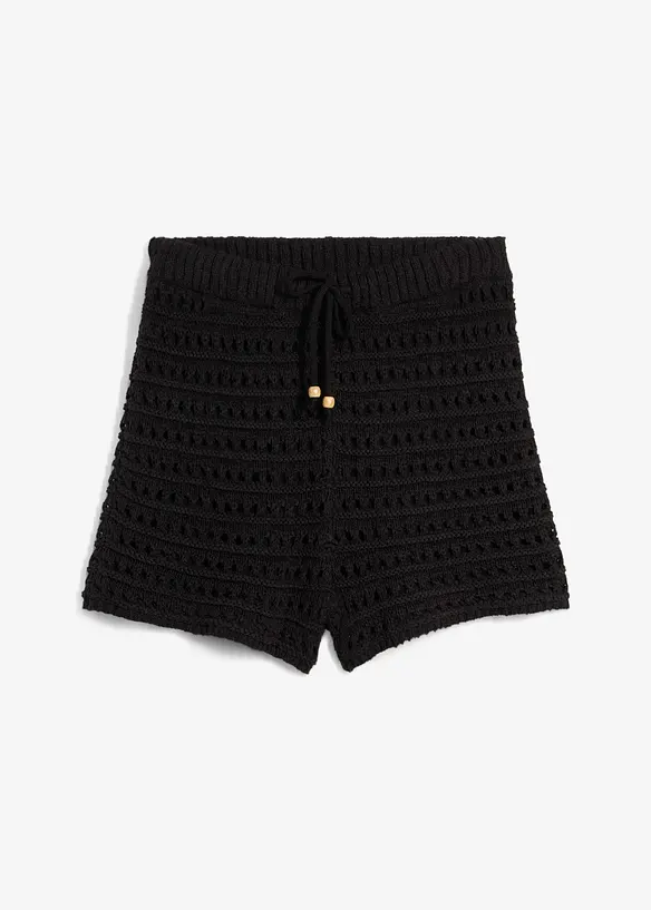 Short en maille, doublé, bonprix