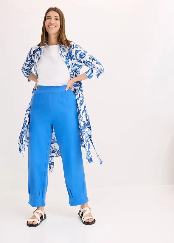 Pantalon en jersey 100% coton, bonprix