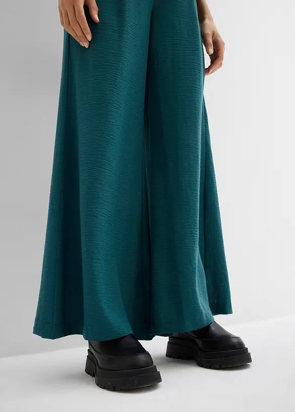 Pantalon palazzo à pinces, bonprix