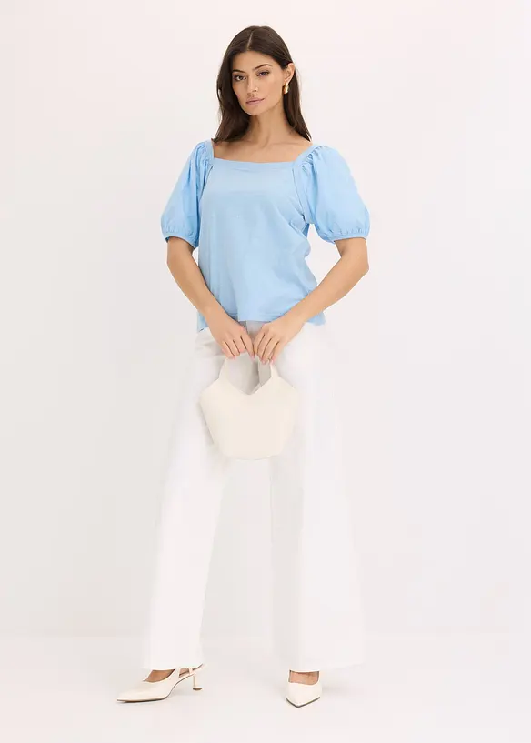 T-shirt à manches bouffantes, bonprix