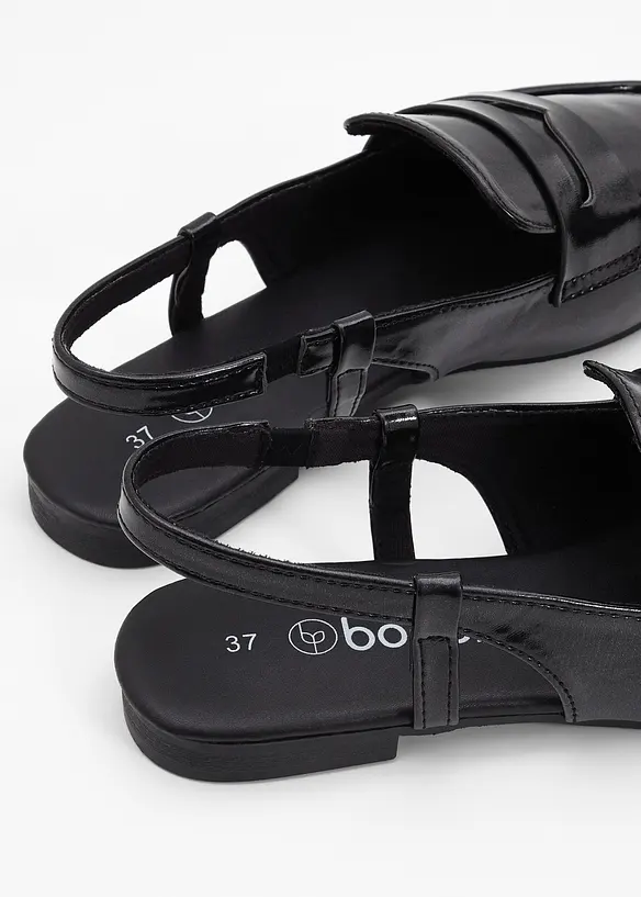 Mocassins slingback, bonprix