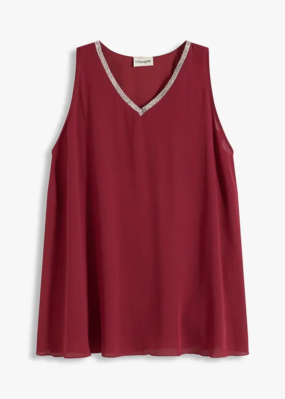 Blouse ornée de strass, bonprix