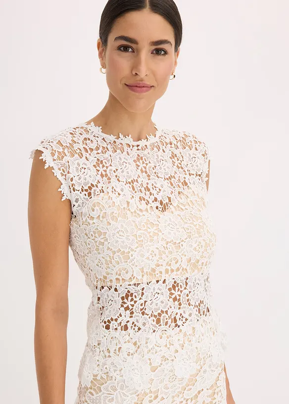 Haut en dentelle, bonprix