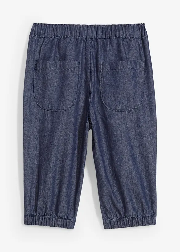 Jean taille extensible 100% coton, bonprix