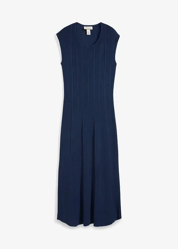 Robe en maille flatteuse en viscose mélangée, bonprix
