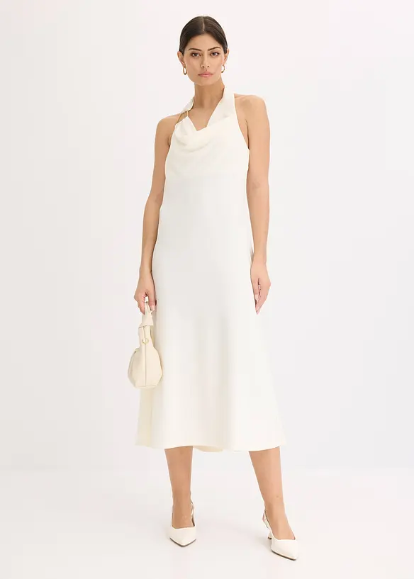 Robe midi avec un détail métallique, bonprix