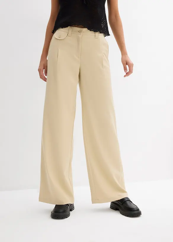 Weite Marlenehose, bonprix