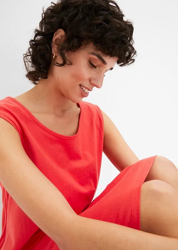 Jerseykleid mit  reiner Bio-Baumwolle, bonprix
