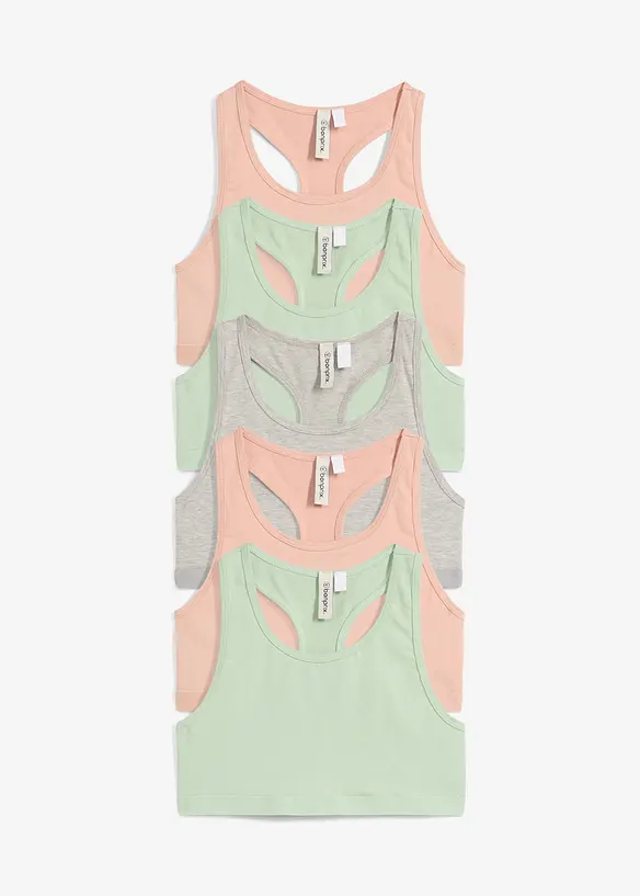 Lot de 5 brassières, bonprix