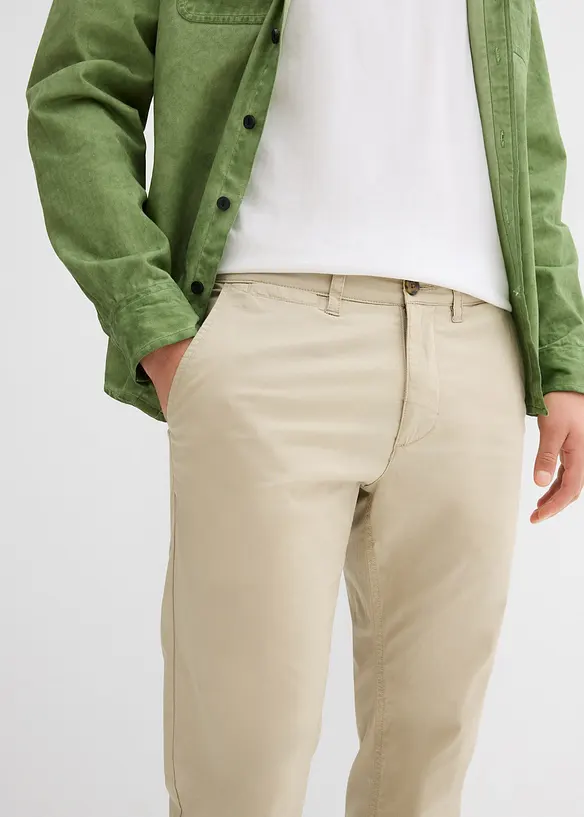 Pantalon chino léger, Regular, bonprix