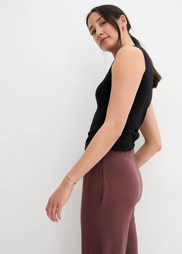 Jersey-Hose mit Bequembund, bonprix