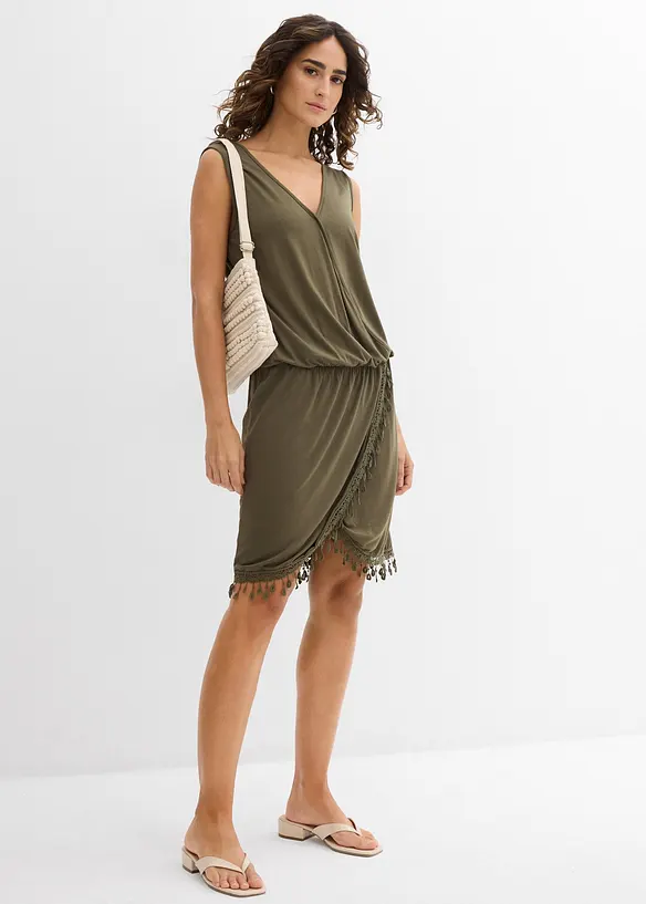 Robe fluide en jersey viscose, bonprix