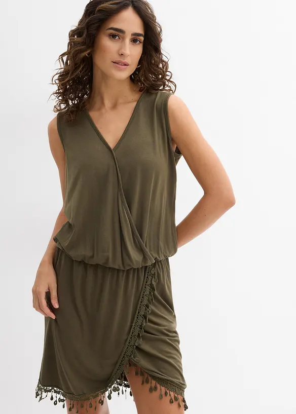 Robe fluide en jersey viscose, bonprix