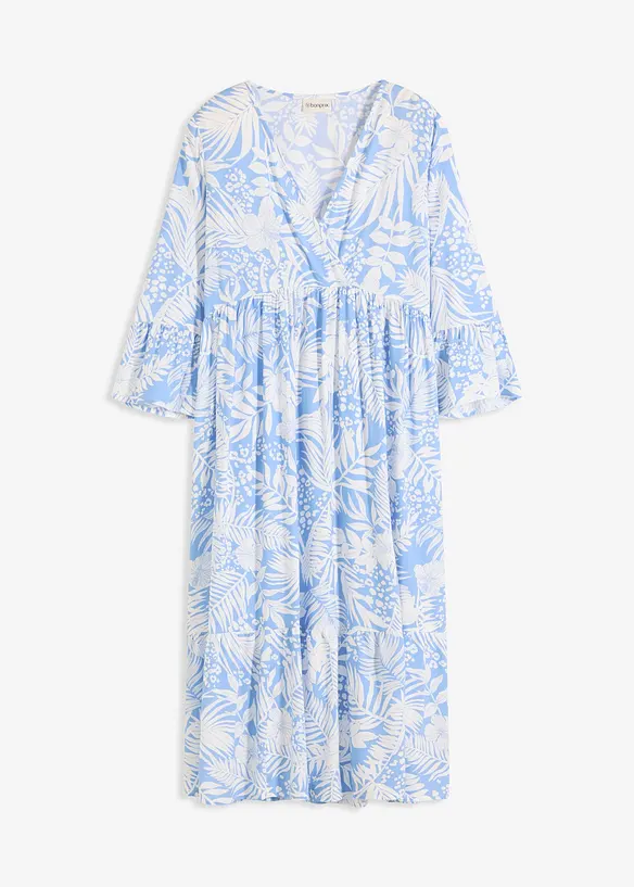 Tunika-Kleid aus fließender Viskose, bonprix