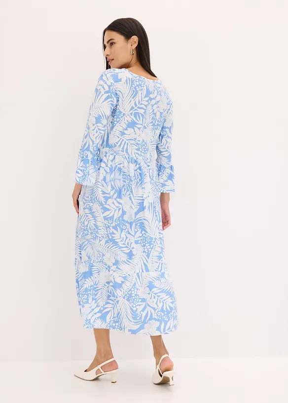 Tunika-Kleid aus fließender Viskose, bonprix