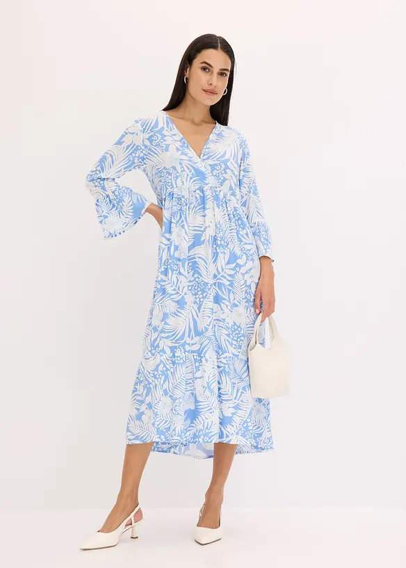 Tunika-Kleid aus fließender Viskose, bonprix