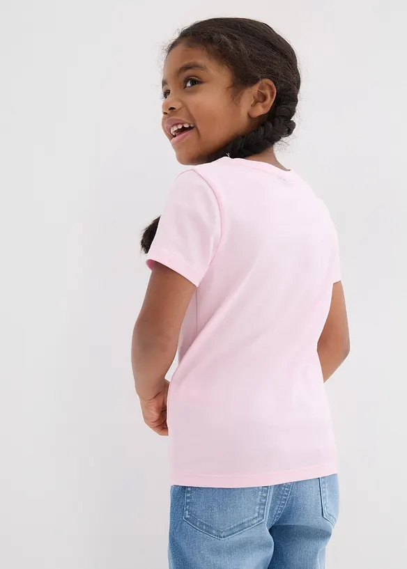T-Shirt aus reiner Bio-Baumwolle (3er Pack), bonprix