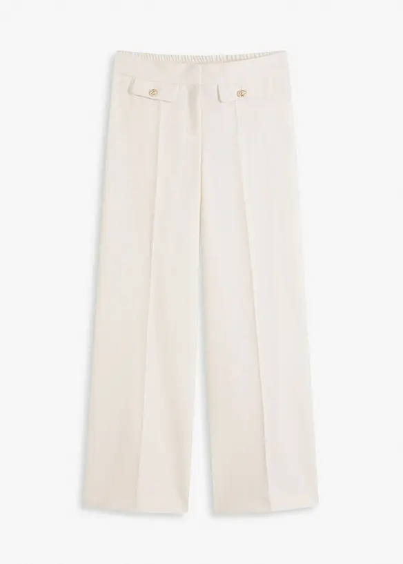 Pantalon large habillé, bonprix