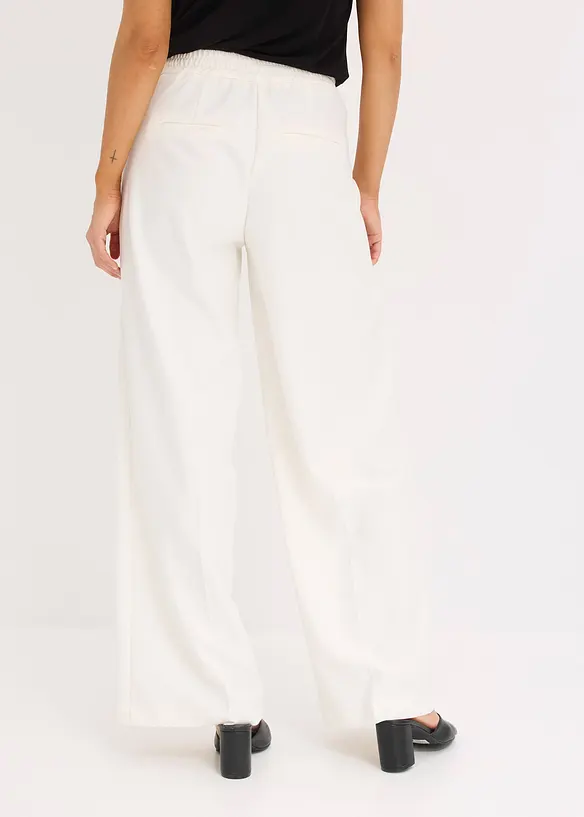 Pantalon large habillé, bonprix
