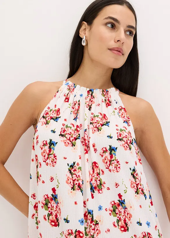 Robe longue imprimée, bonprix