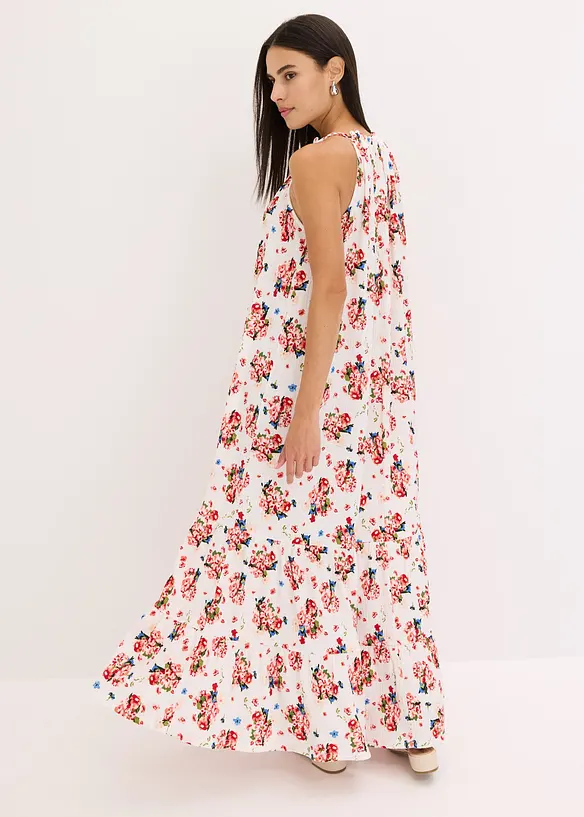 Robe longue imprimée, bonprix