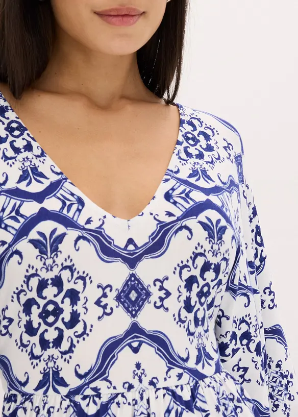 Maxikleid aus softem Viskose-Mix, bonprix