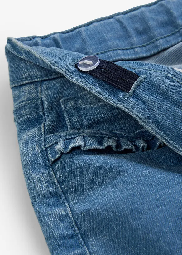 Jean extensible taille mi-haute, Tapered, bonprix
