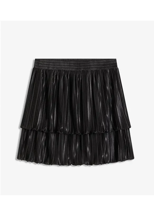 Mini-jupe plissée, bonprix