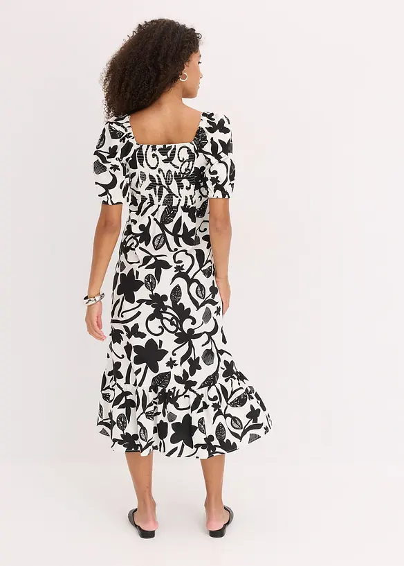 Midikleid aus reiner Bio-Baumwolle, bonprix