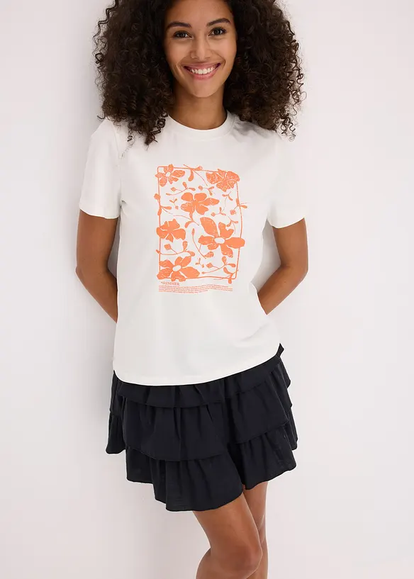 T-shirt à imprimé placé, bonprix
