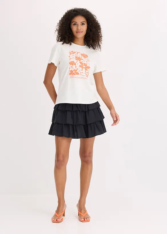 T-shirt à imprimé placé, bonprix