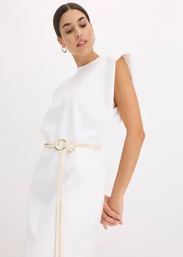 Robe courte à épaulettes, bonprix