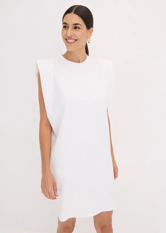 Robe courte à épaulettes, bonprix