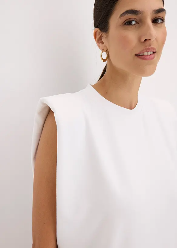 Robe courte à épaulettes, bonprix