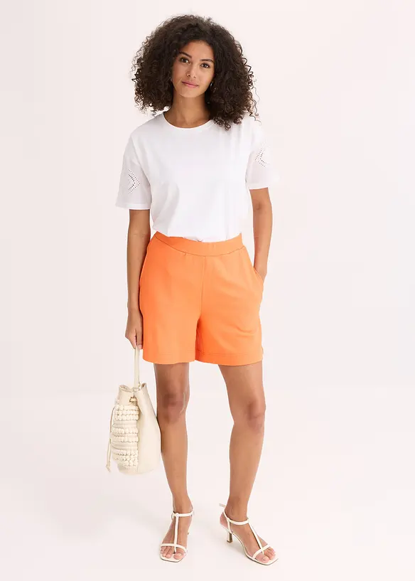 Short confortable en jersey milano, bonprix