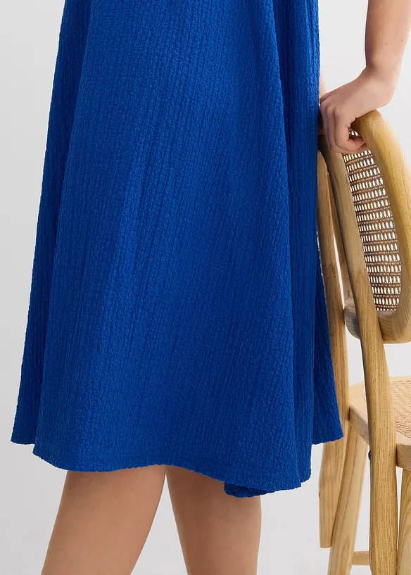 Jerseykleid aus Borkencrepe, bonprix