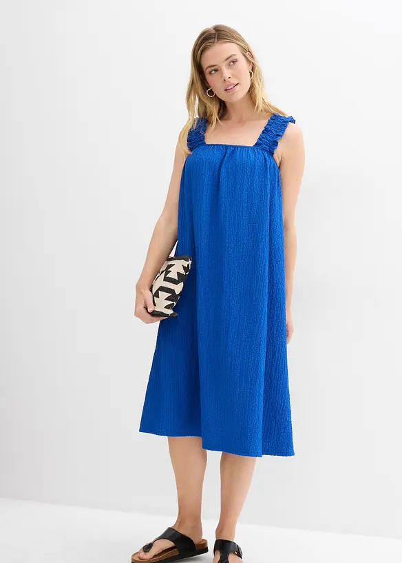 Jerseykleid aus Borkencrepe, bonprix