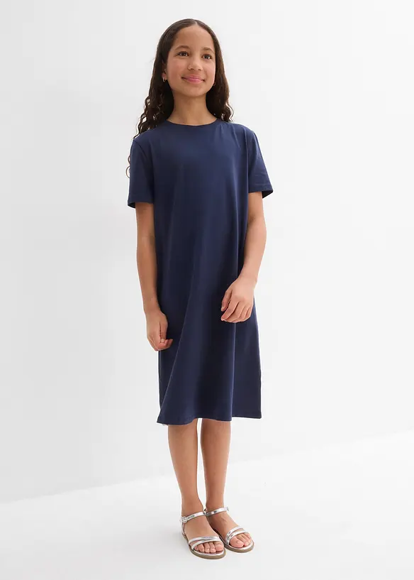 Robe en jersey coton extensible, bonprix