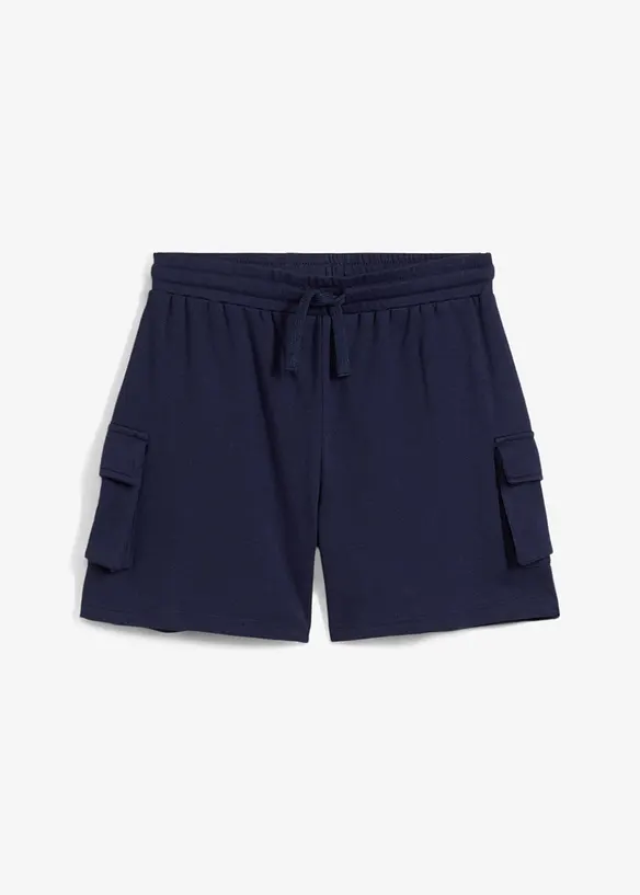 Short cargo en molleton 100% coton, bonprix