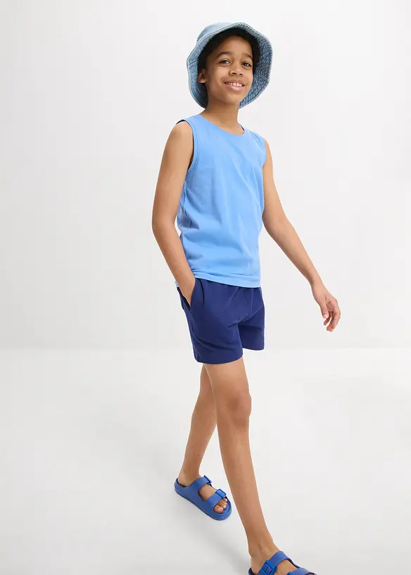 Tanktop (5er Pack) mit Bio Baumwolle, bonprix