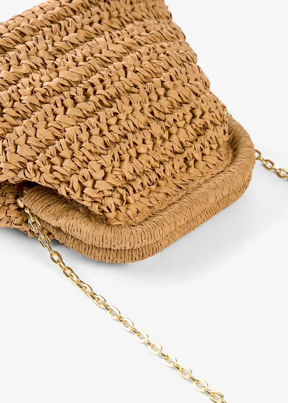 Sac en paille à bandoulière, bonprix