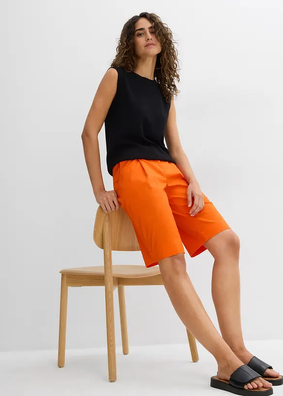 Short en twill large, bonprix